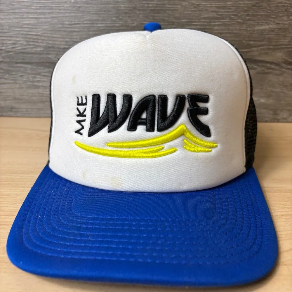 Milwaukee Wave Hat Cap‎ Snapback Trucker Blue MASL Professional Soccer